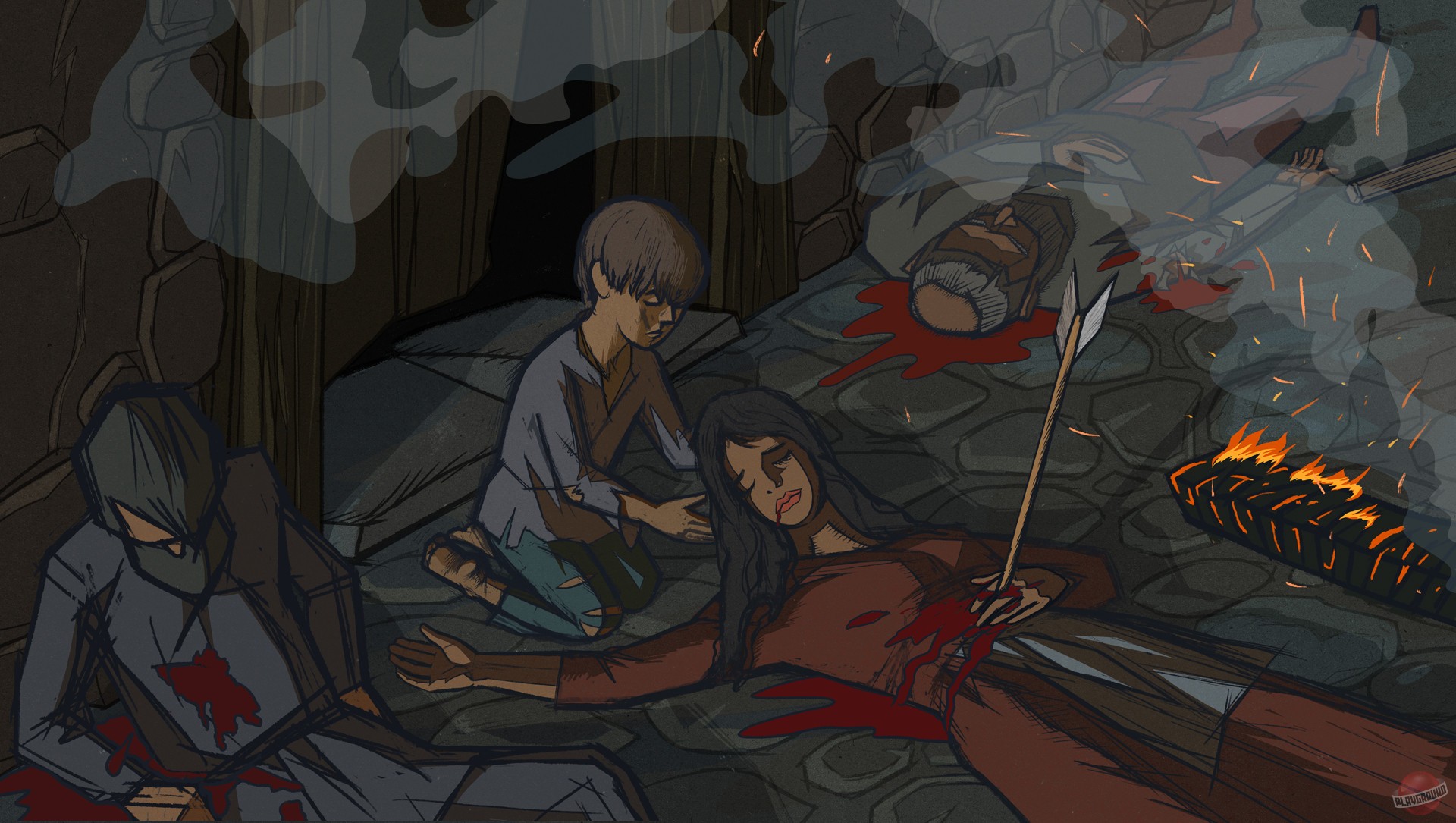 Скриншот из игры Ash of Gods: The Way - 31