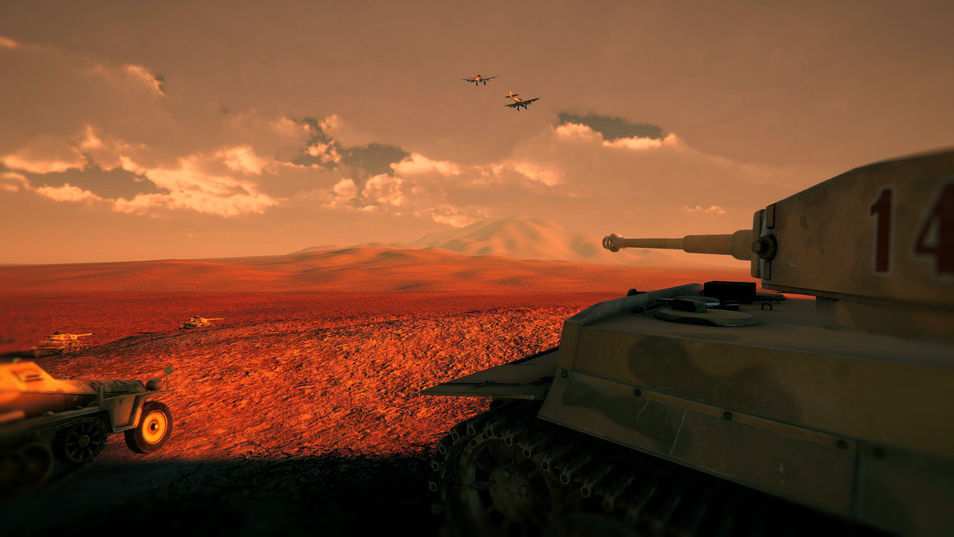 Скриншот из игры Armored Front: Tiger Command - 4