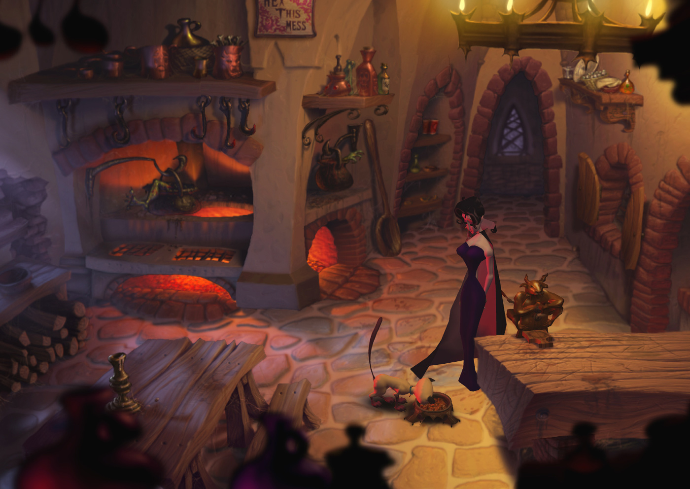 Скриншот из игры A Vampyre Story - 74