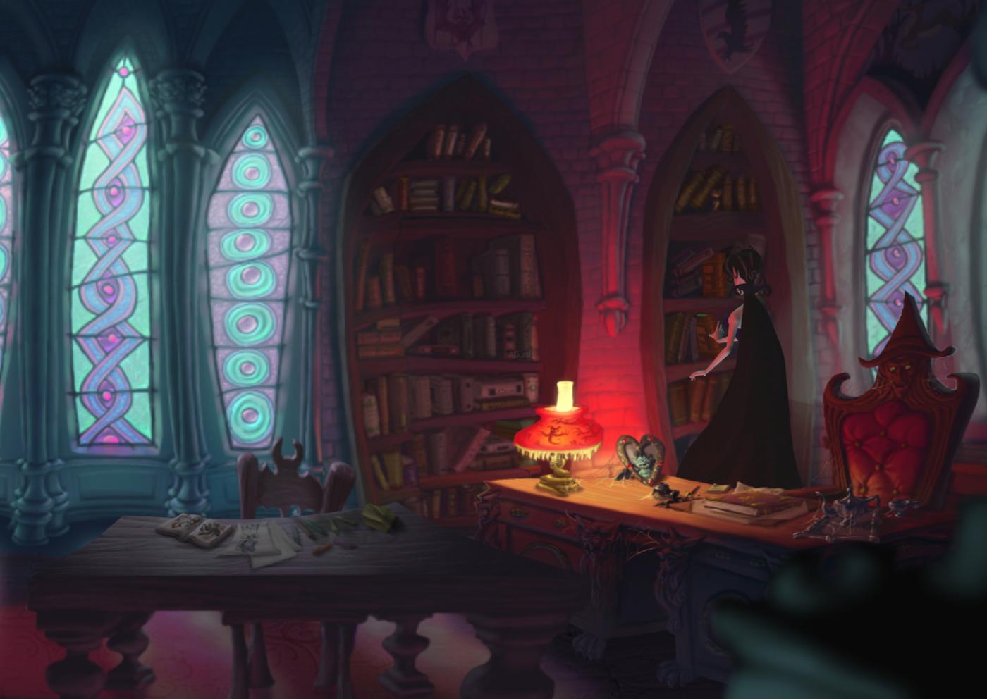 Скриншот из игры A Vampyre Story - 49