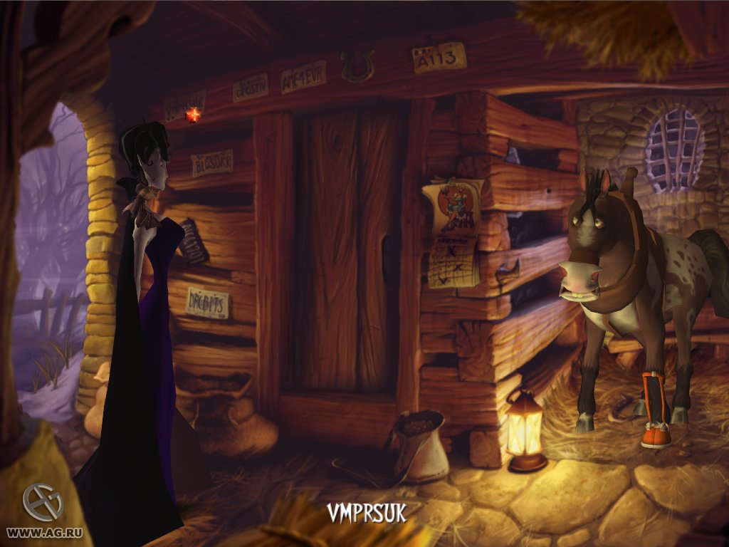 Скриншот из игры A Vampyre Story - 129