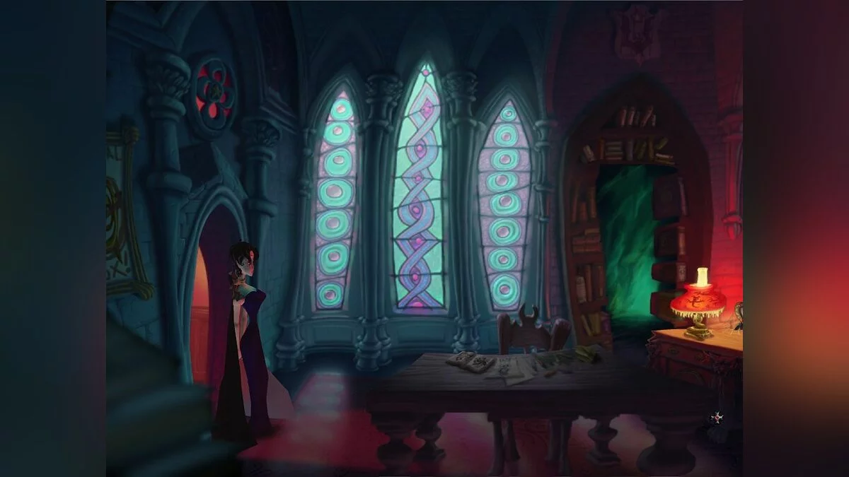 Скриншот из игры A Vampyre Story - 33