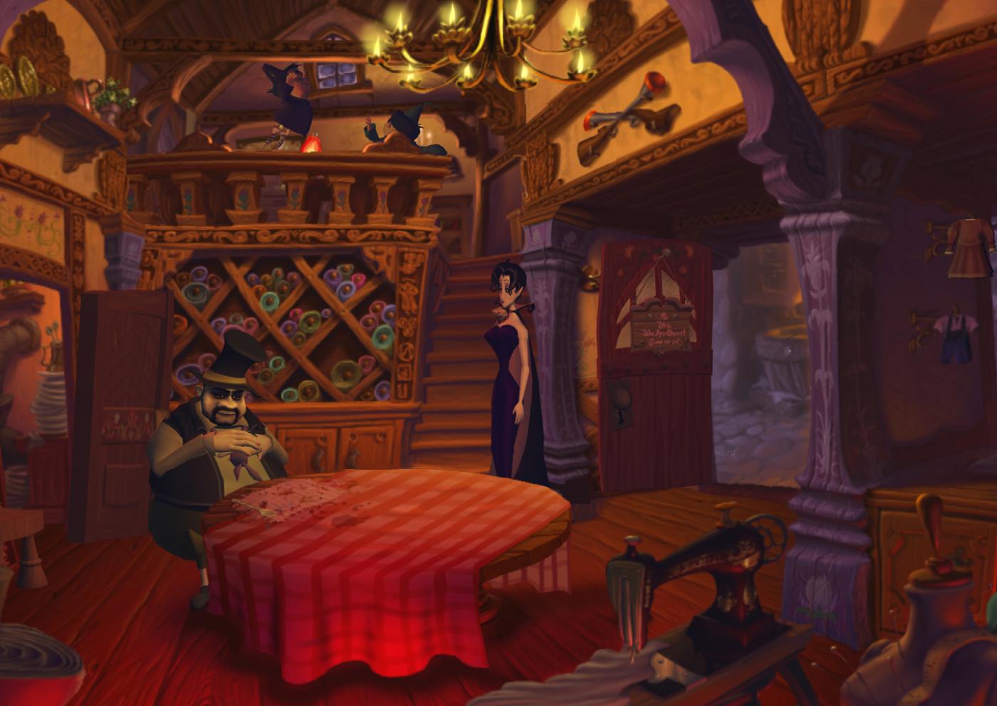 Скриншот из игры A Vampyre Story - 17