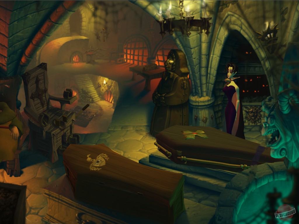 Скриншот из игры A Vampyre Story - 45