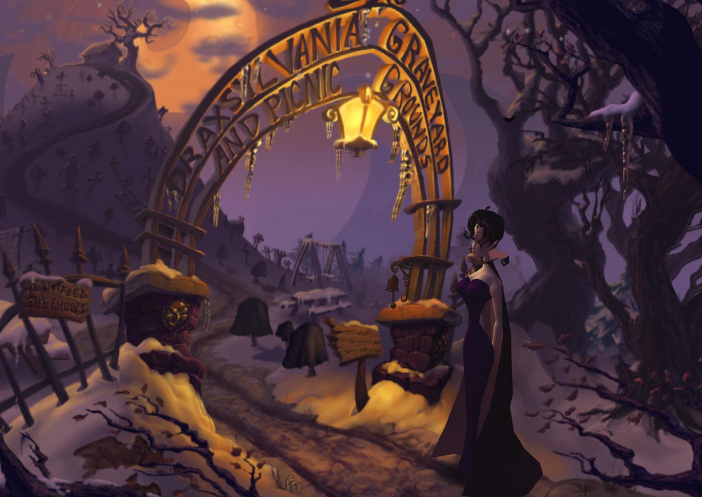 Скриншот из игры A Vampyre Story - 25