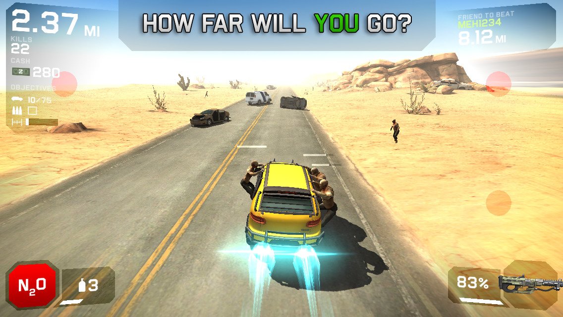 Скриншот из игры Zombie Highway 2 - 5