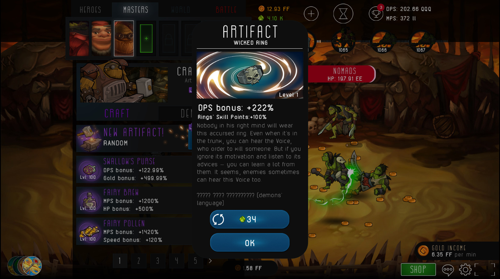 Скриншот из игры Tap Adventure: Time Travel - 8