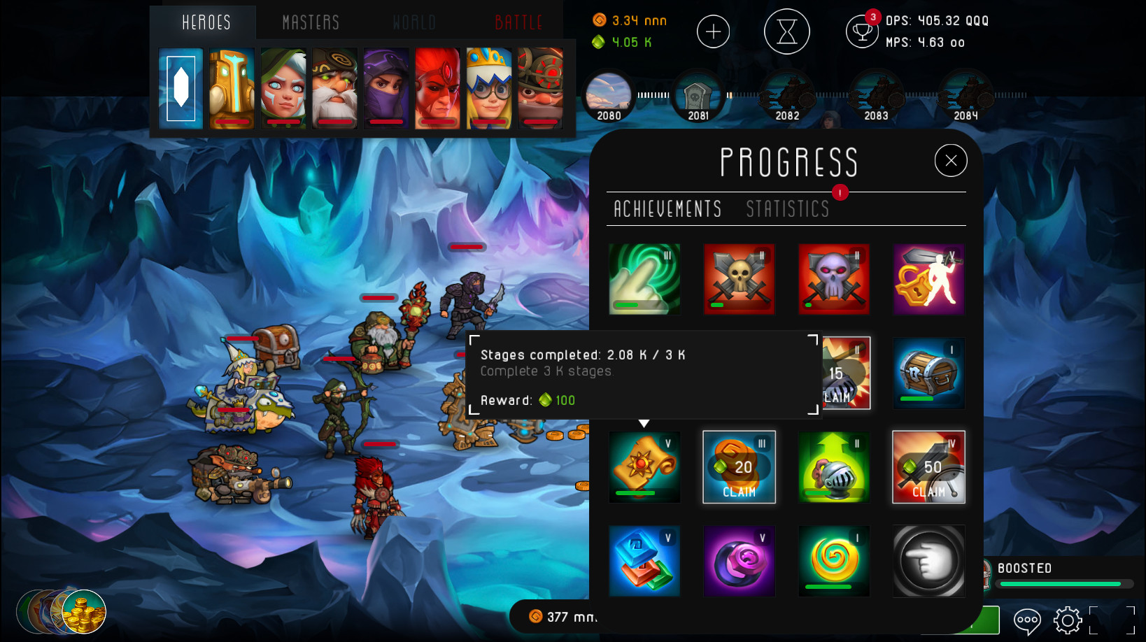 Скриншот из игры Tap Adventure: Time Travel - 9