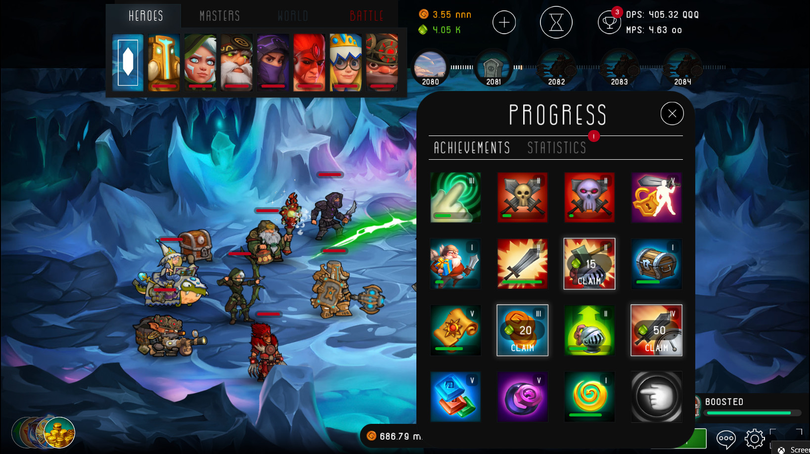 Скриншот из игры Tap Adventure: Time Travel - 10