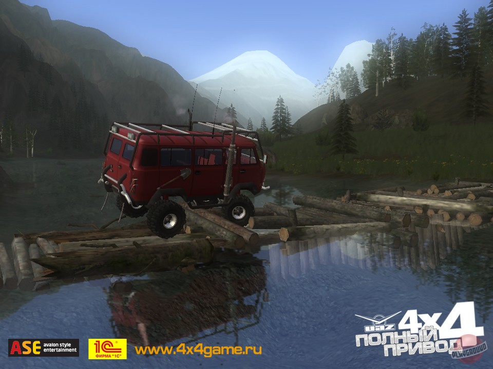 Скриншот из игры All-wheel drive: UAZ 4x4 - 11