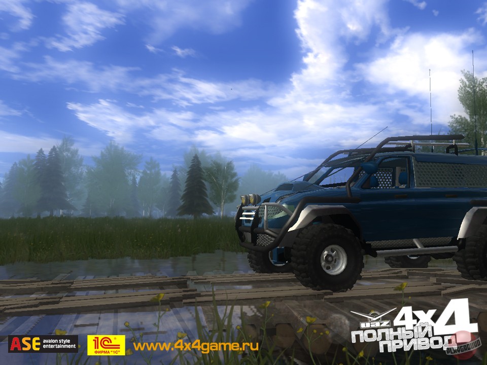 Скриншот из игры All-wheel drive: UAZ 4x4 - 39