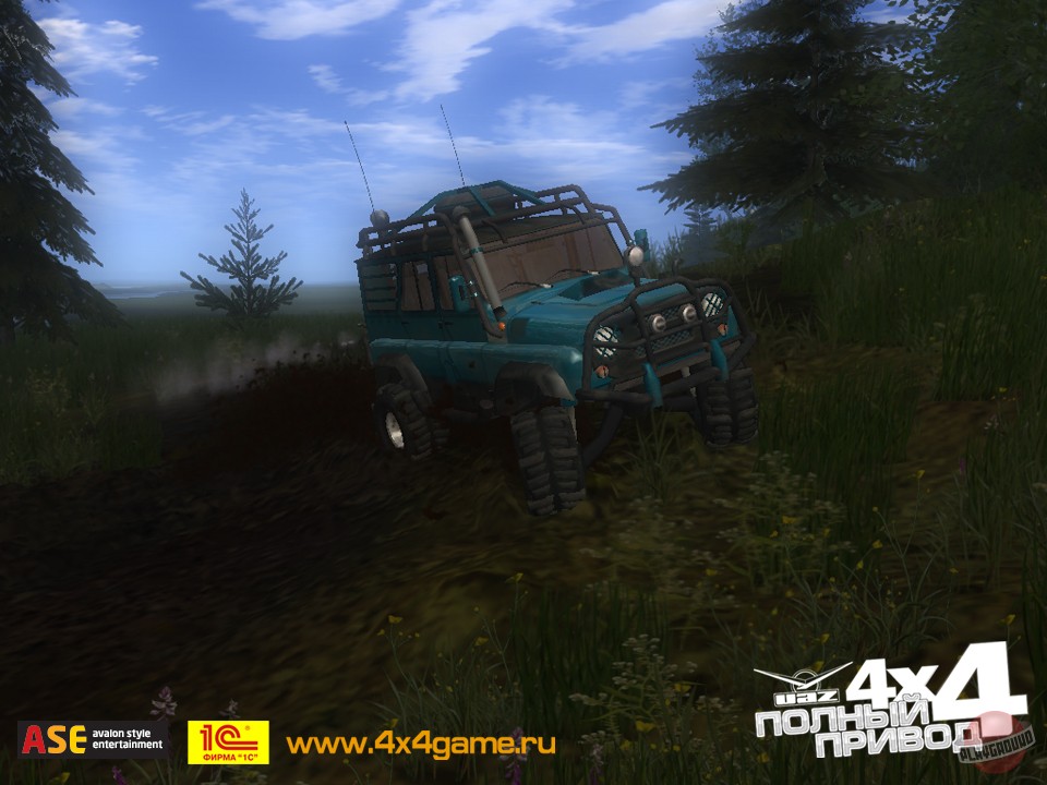 Скриншот из игры All-wheel drive: UAZ 4x4 - 41