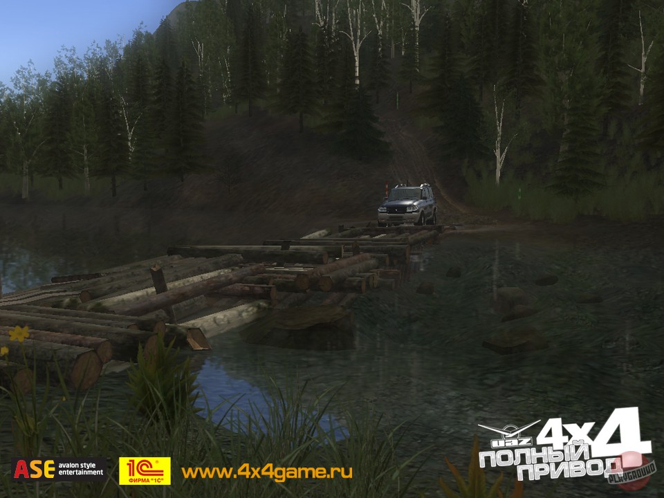 Скриншот из игры All-wheel drive: UAZ 4x4 - 40