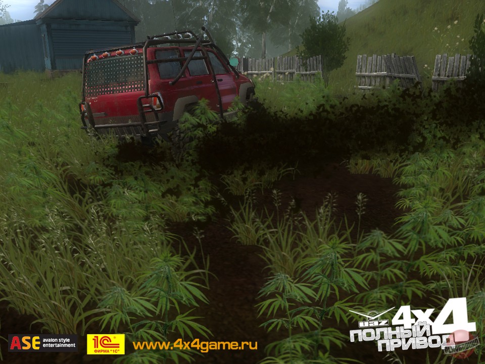 Скриншот из игры All-wheel drive: UAZ 4x4 - 34