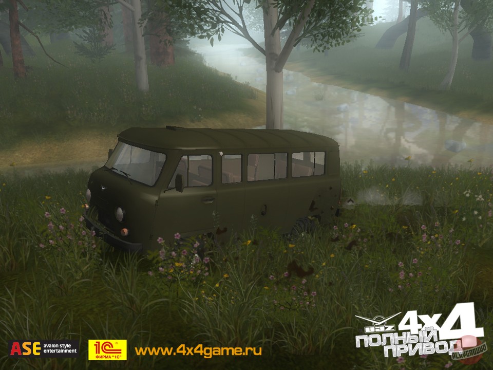 Скриншот из игры All-wheel drive: UAZ 4x4 - 38