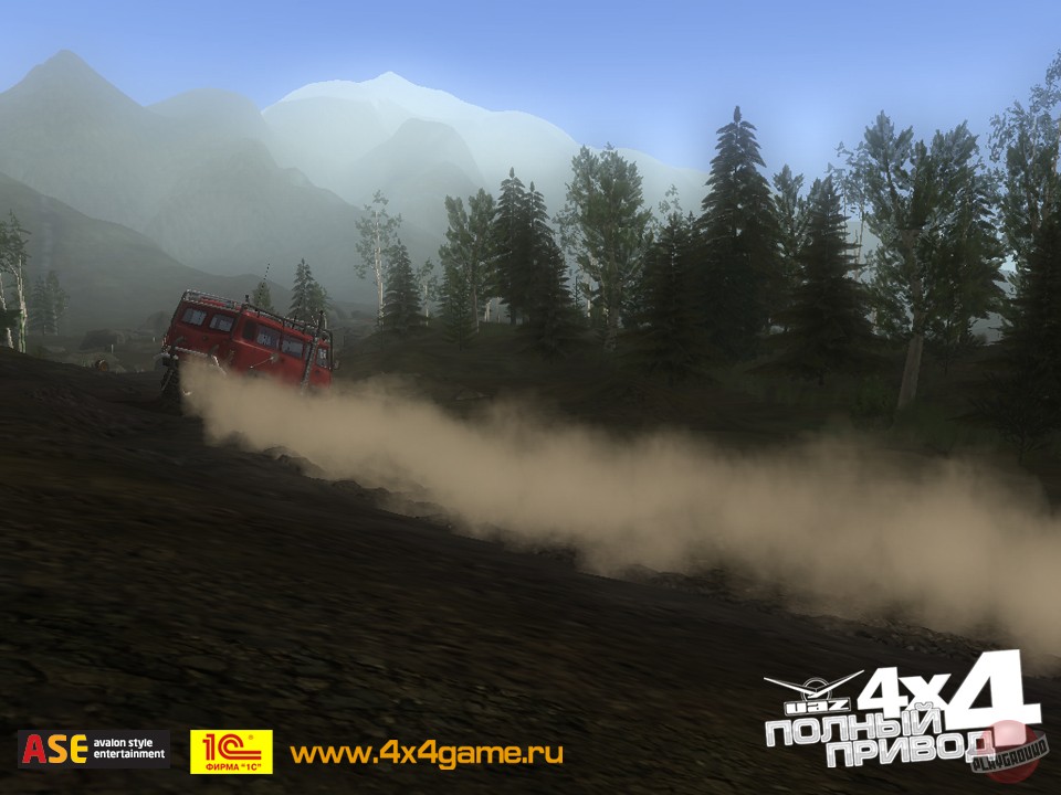 Скриншот из игры All-wheel drive: UAZ 4x4 - 10