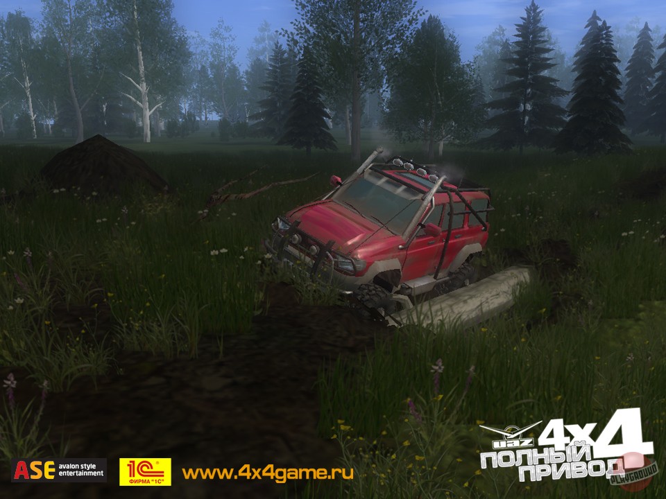 Скриншот из игры All-wheel drive: UAZ 4x4 - 36