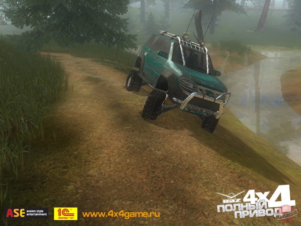 Скриншот из игры All-wheel drive: UAZ 4x4 - 42