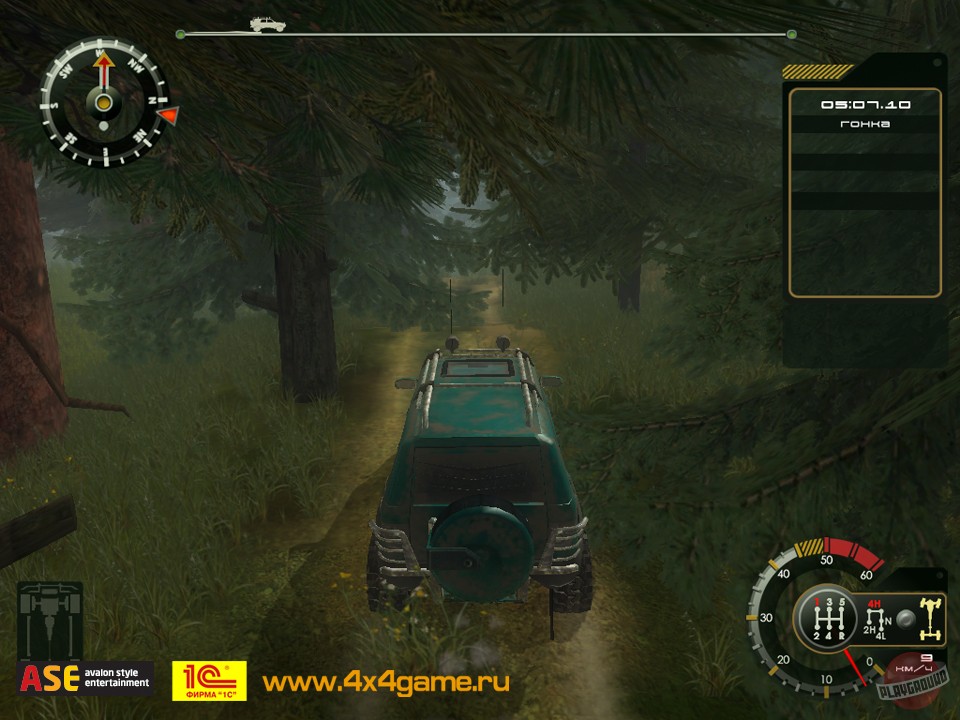 Скриншот из игры All-wheel drive: UAZ 4x4 - 17