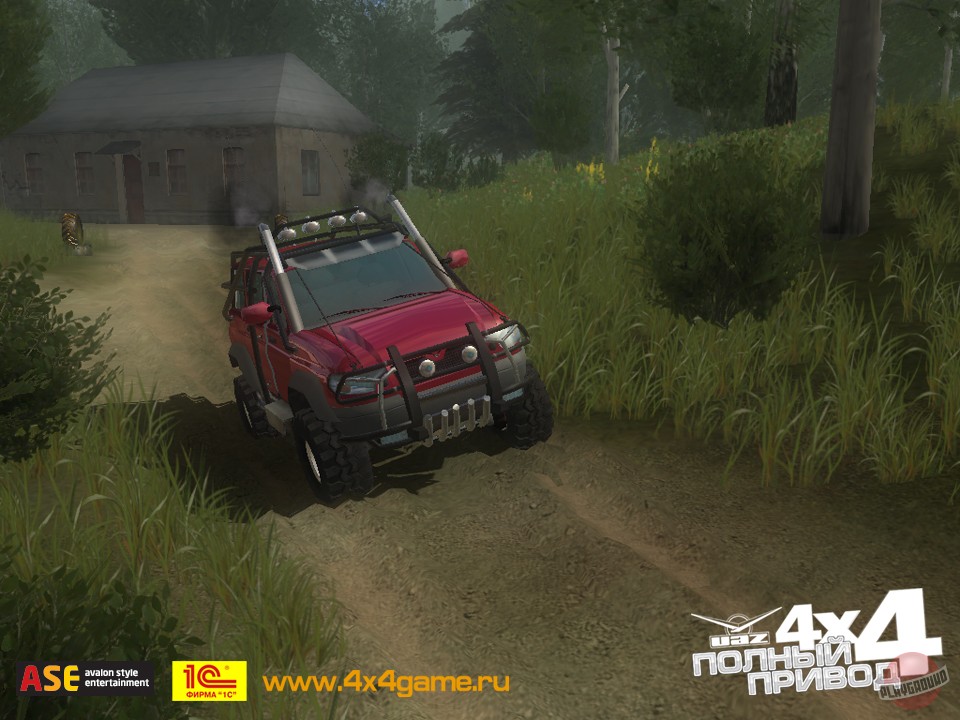 Скриншот из игры All-wheel drive: UAZ 4x4 - 44