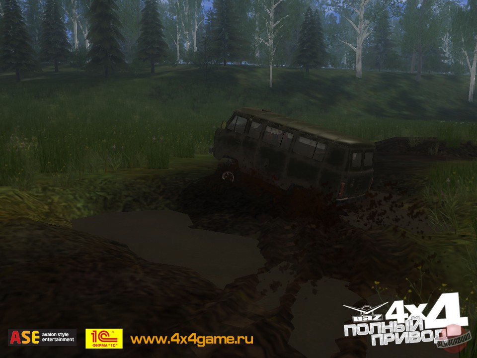 Скриншот из игры All-wheel drive: UAZ 4x4 - 33
