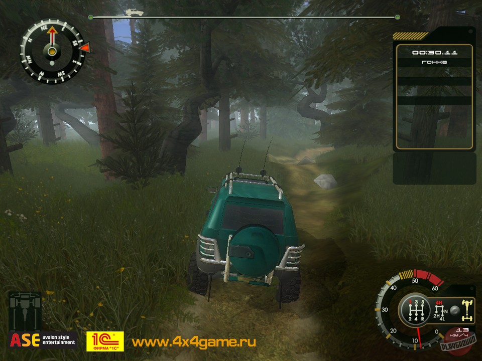 Скриншот из игры All-wheel drive: UAZ 4x4 - 46