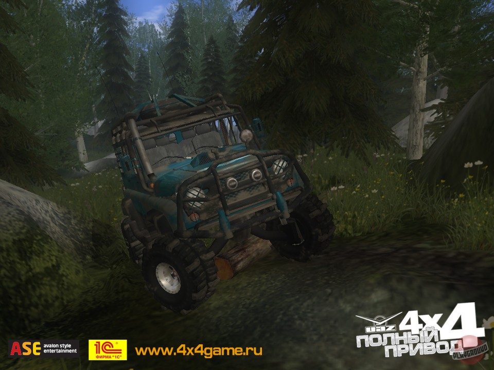 Скриншот из игры All-wheel drive: UAZ 4x4 - 35