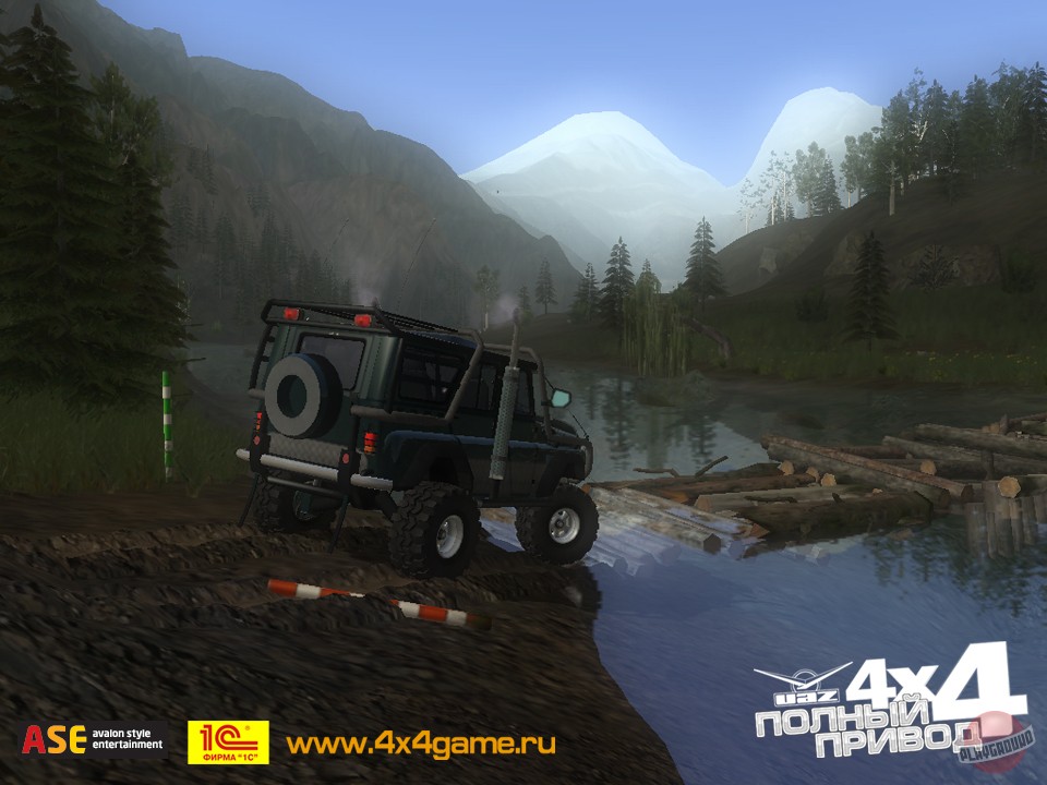 Скриншот из игры All-wheel drive: UAZ 4x4 - 24