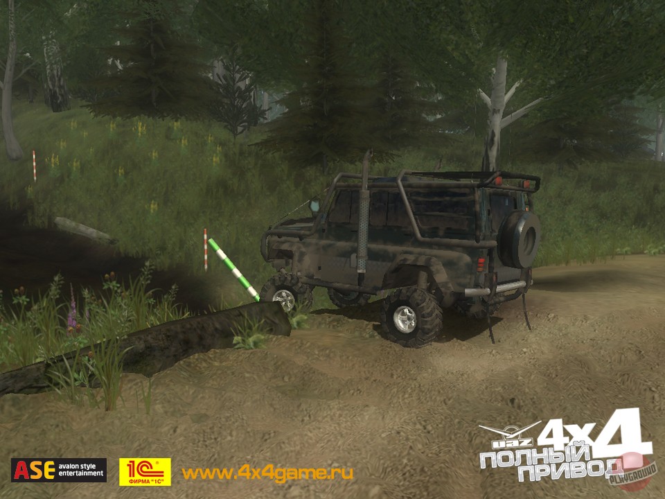 Скриншот из игры All-wheel drive: UAZ 4x4 - 20