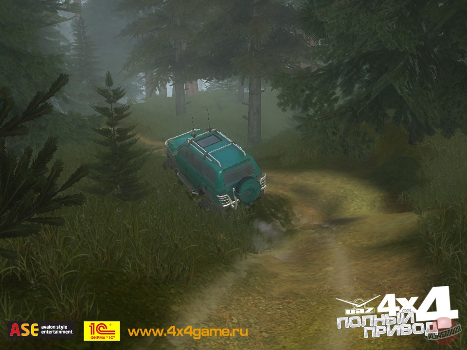 Скриншот из игры All-wheel drive: UAZ 4x4 - 12