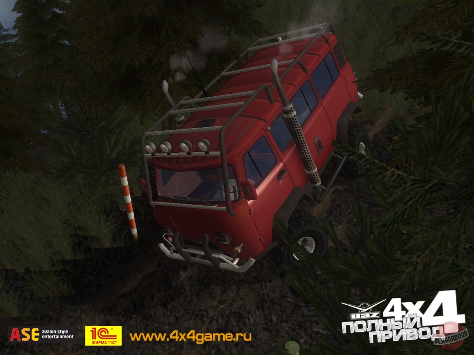 Скриншот из игры All-wheel drive: UAZ 4x4 - 31