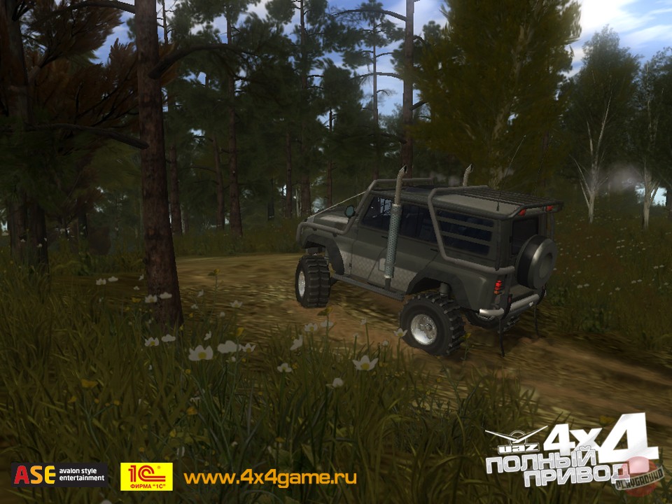 Скриншот из игры All-wheel drive: UAZ 4x4 - 50