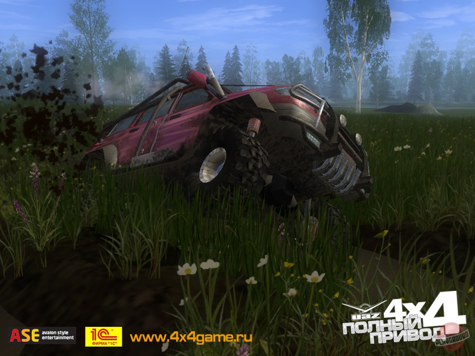 Скриншот из игры All-wheel drive: UAZ 4x4 - 22