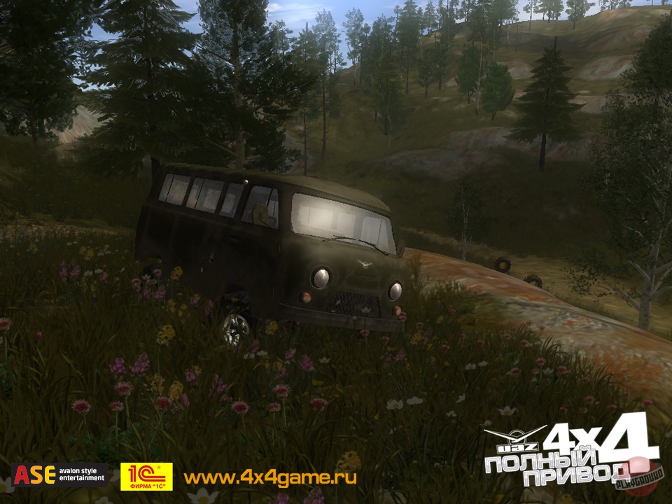 Скриншот из игры All-wheel drive: UAZ 4x4 - 28