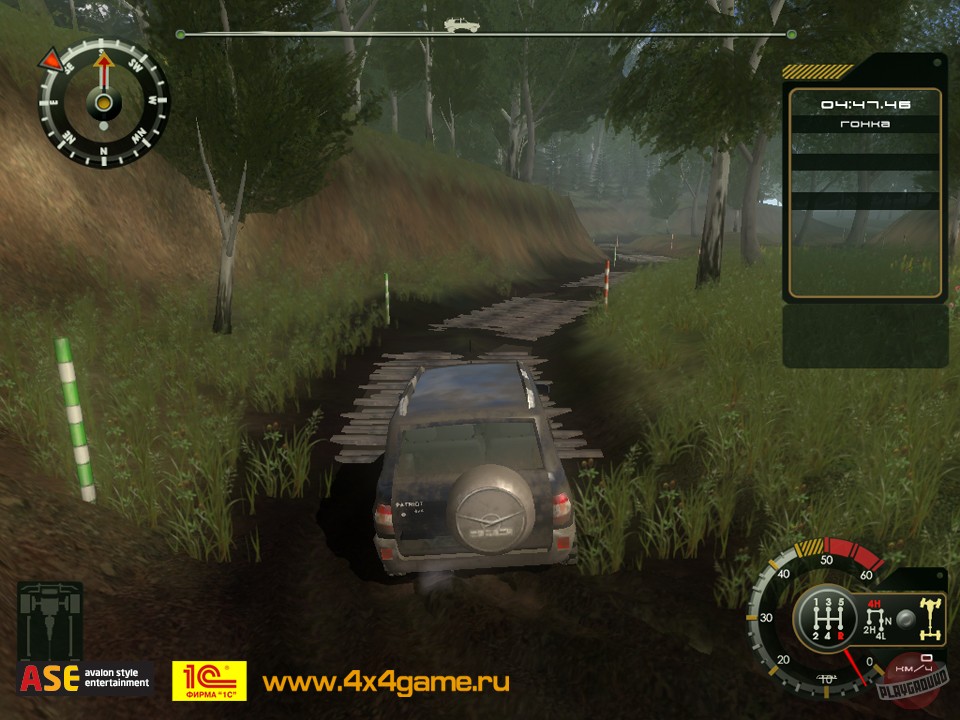 Скриншот из игры All-wheel drive: UAZ 4x4 - 43
