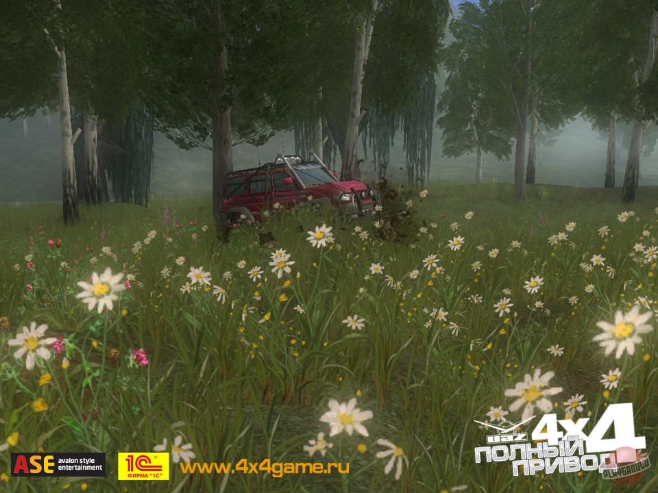 Скриншот из игры All-wheel drive: UAZ 4x4 - 25