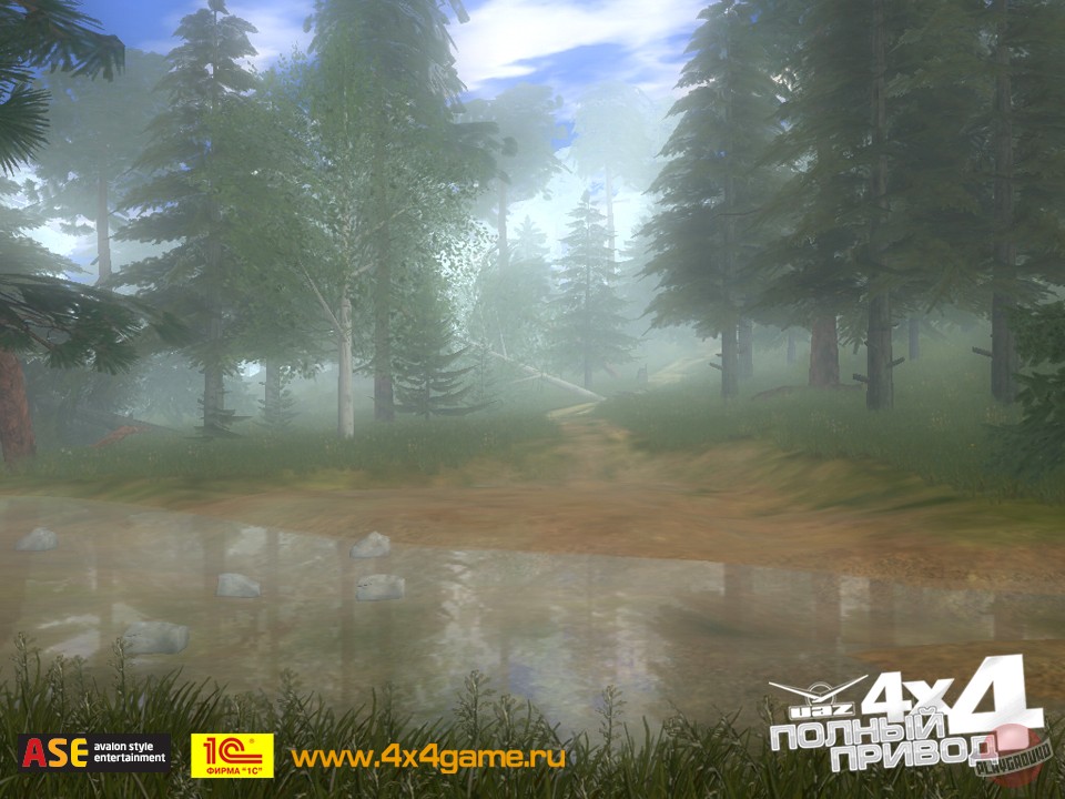 Скриншот из игры All-wheel drive: UAZ 4x4 - 47