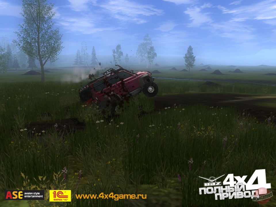 Скриншот из игры All-wheel drive: UAZ 4x4 - 18