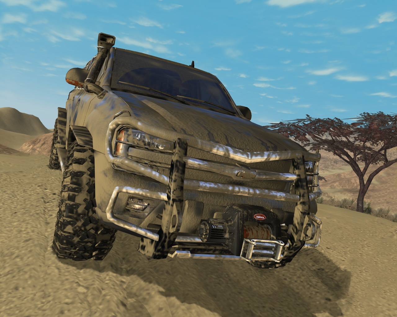 Скриншот из игры Полный привод 2: Hummer - 3