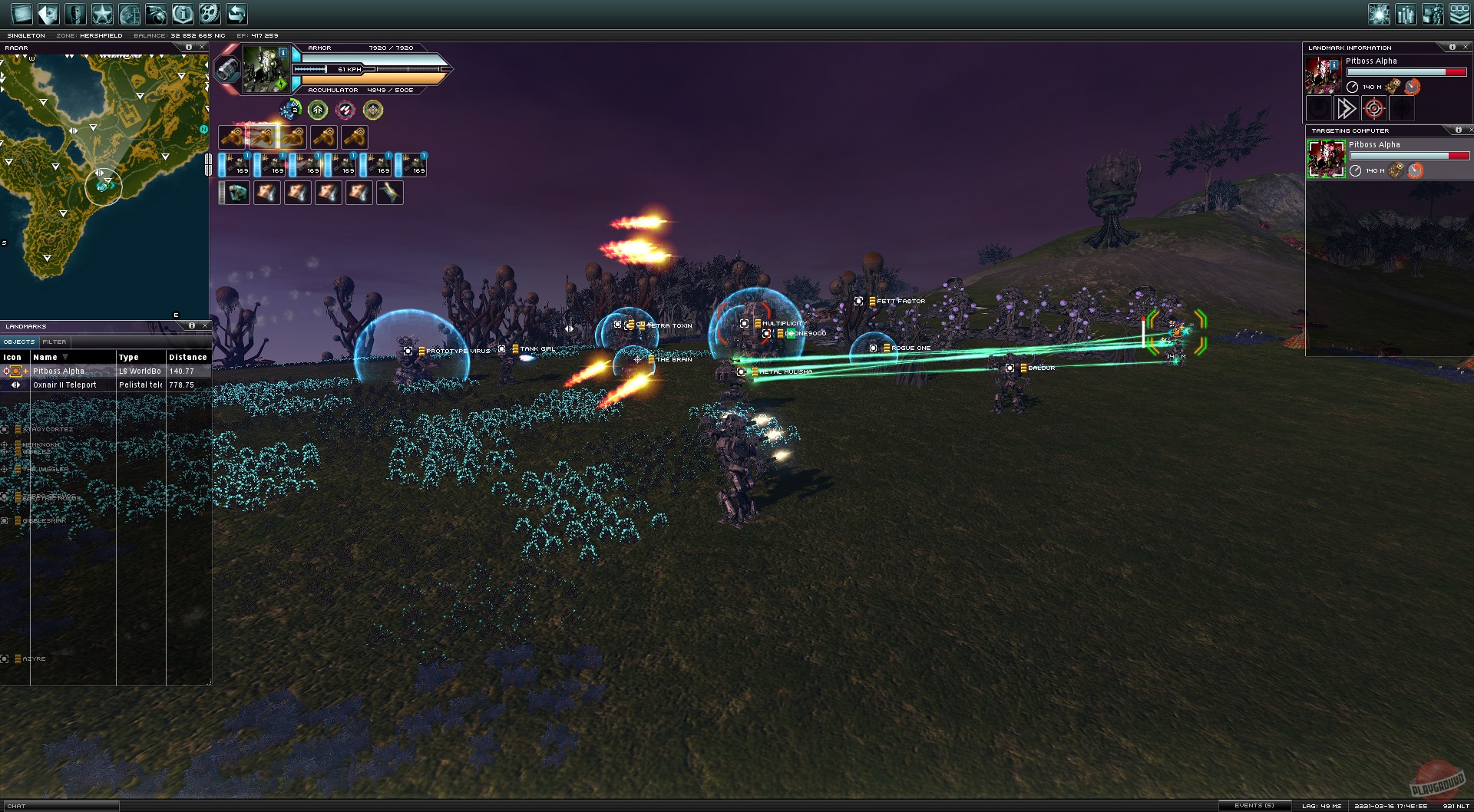 Скриншот из игры Perpetuum - 83