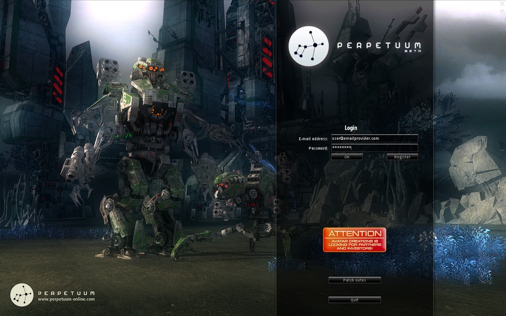 Скриншот из игры Perpetuum - 149