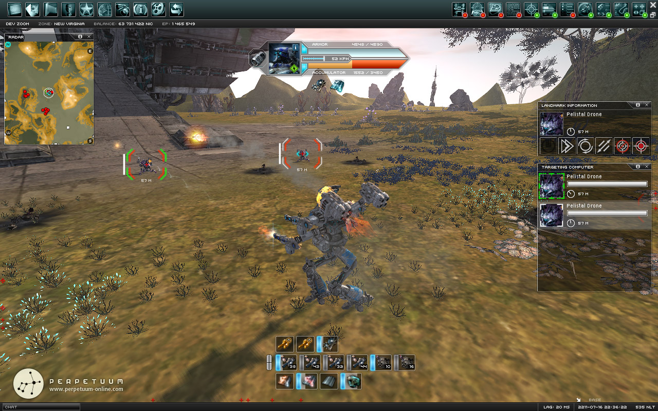 Скриншот из игры Perpetuum - 98