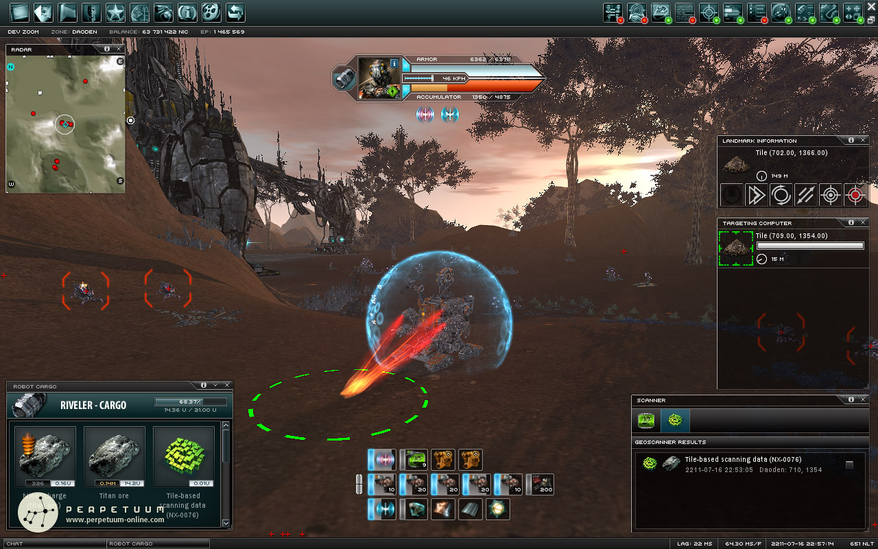 Скриншот из игры Perpetuum - 38