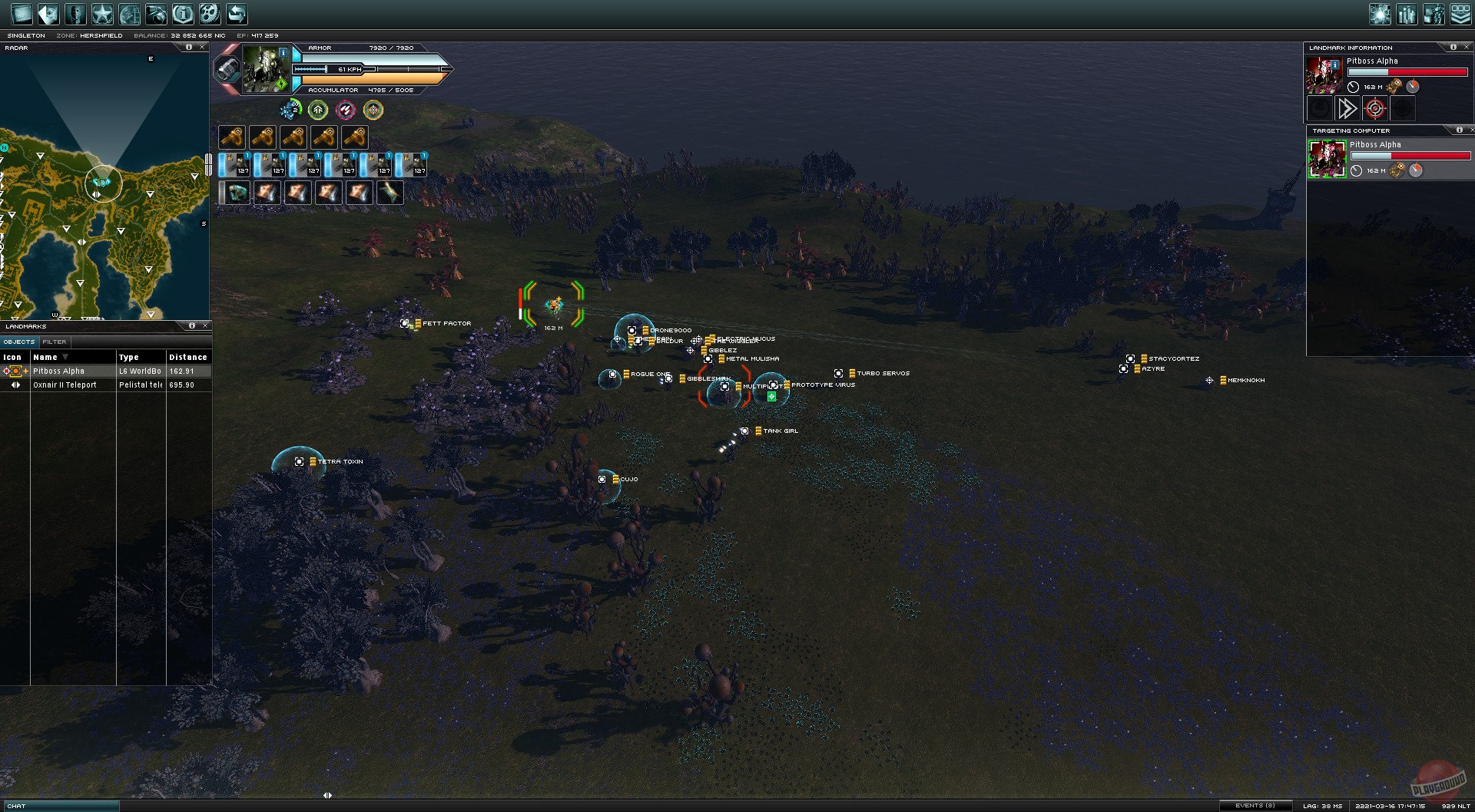 Скриншот из игры Perpetuum - 24