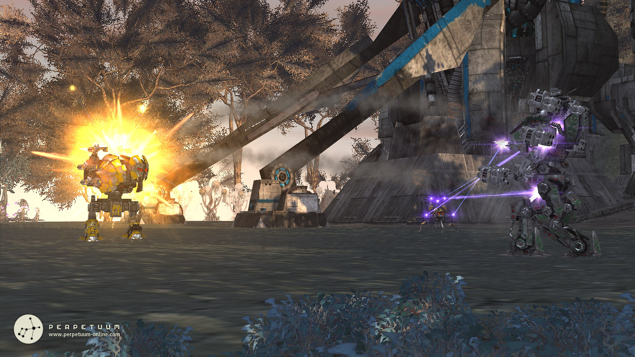 Скриншот из игры Perpetuum - 100
