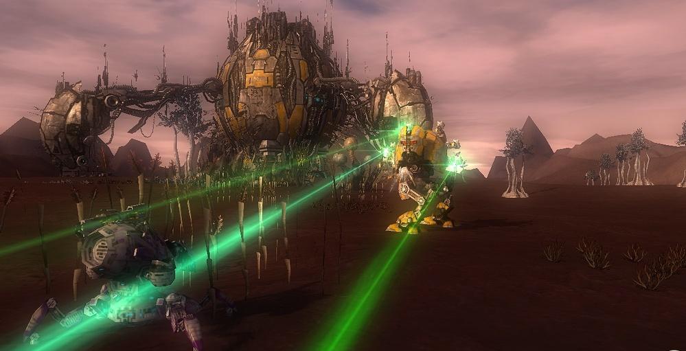 Скриншот из игры Perpetuum - 2