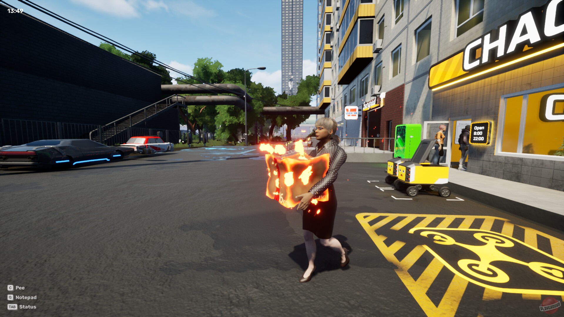 Скриншот из игры Chaos Express: Delivery Simulator - 1