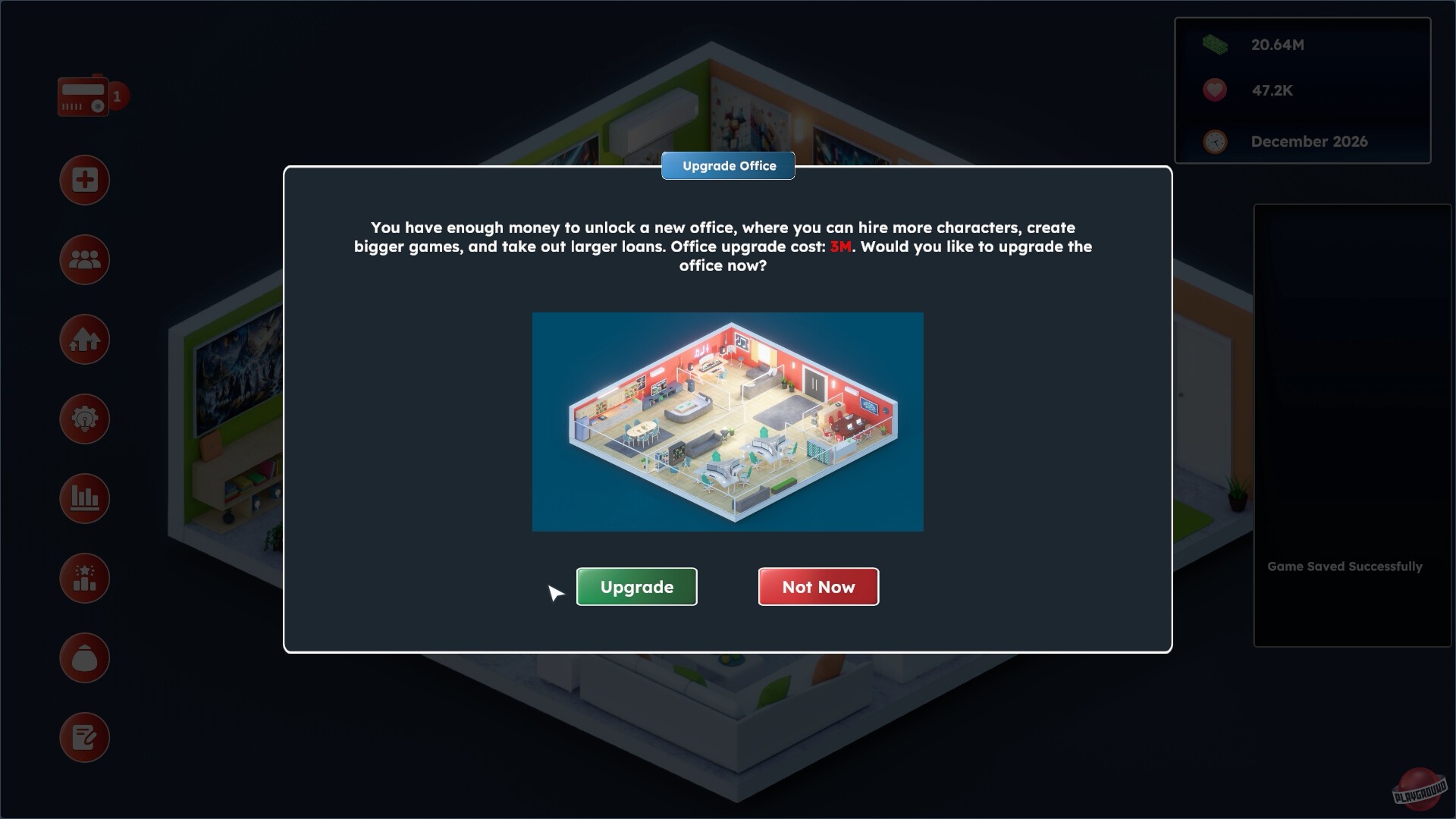 Скриншот из игры Game Builder Tycoon - 3