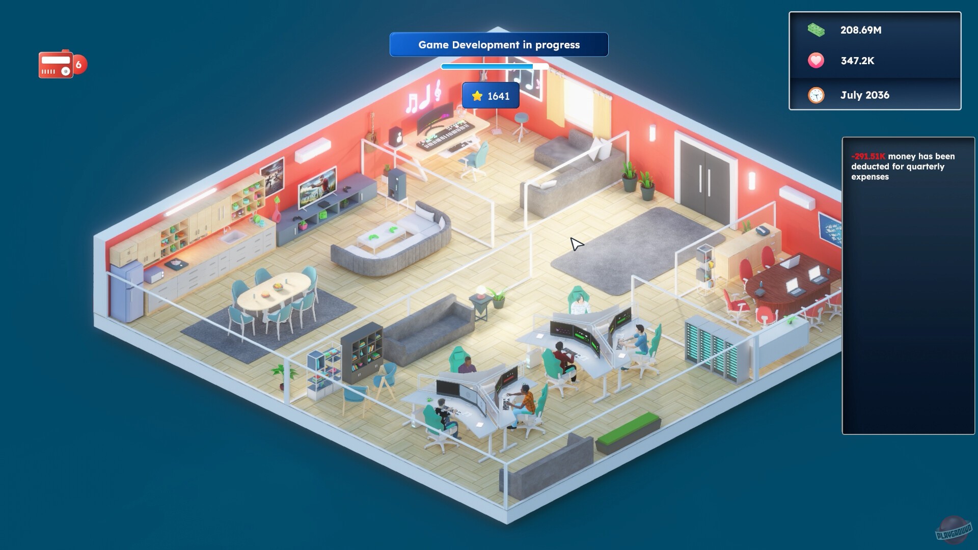 Скриншот из игры Game Builder Tycoon - 6