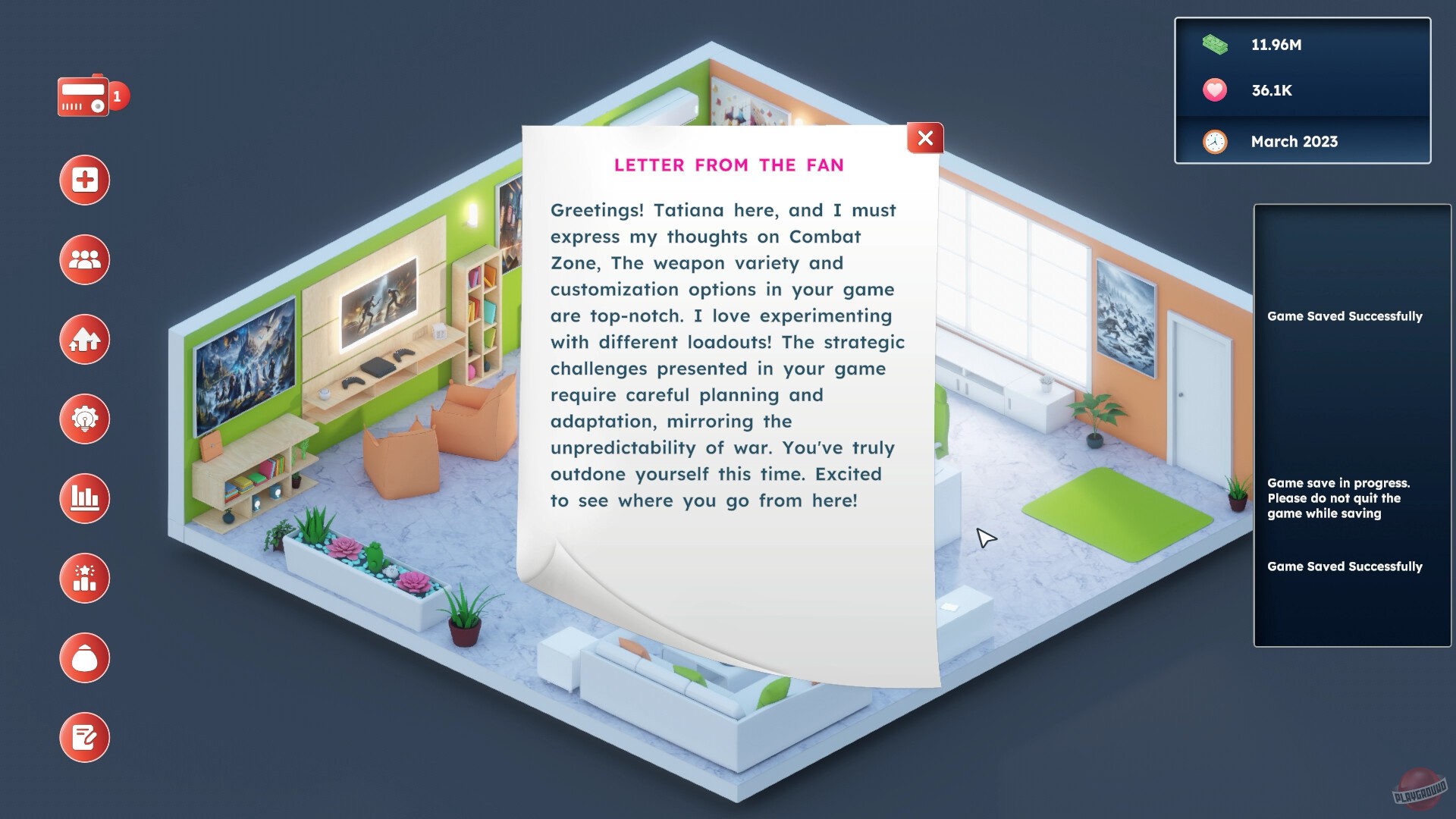 Скриншот из игры Game Builder Tycoon - 2